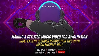 Making a Stylized Music Video for AWOLNATION | Blender Production Tips with Jason Michael Hall