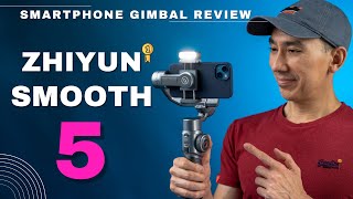 ZHIYUN SMOOTH 5 REVIEW | The New Smartphone Gimbal King? | S5 Features