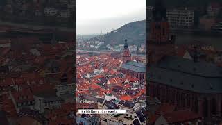 Heidelberg, Germania, POV dal castello