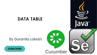 Selenium Java Tutorial 40: Data table in Java Selenium TestNG Cucumber #cucumber #testng