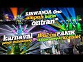 Riswanda bikin ontran2❗ibu2 Sampek panik 🫣lampu pedagang Sampek konslet , karnaval pringu