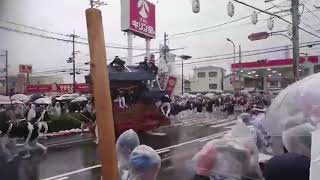 2017 新道パレード家原寺町1発目ドリフト