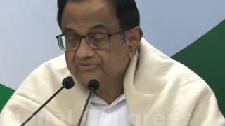 Highlights: AICC Press Briefing by P Chidambaram on Interim Budget 2019