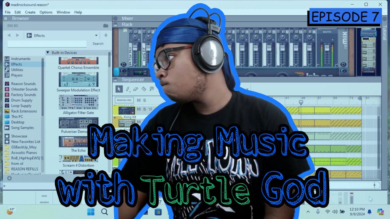 Making Music With Turtle God Ep 7 Youtube