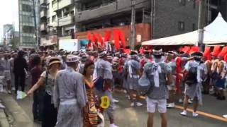 天神祭第一陣催太鼓＼(^o^)／