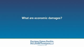 What are economic damages?