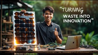 A Filipino Student’s Genius Invention – Solar Panels from Recycled Food Waste!