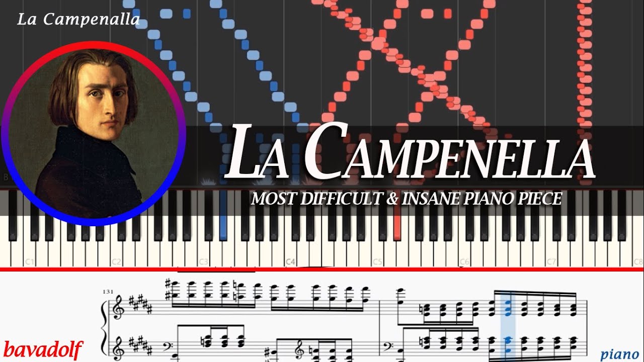 Most DIFFICULT & INSANE Piano Piece - La Campenella[ Liszt]//Piano ...