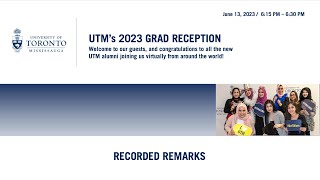 UTM Graduation Reception 2023