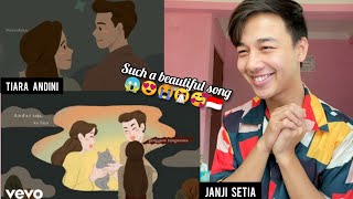 Tiara Andini - Janji Setia (Official Lyric Video) | REACTION