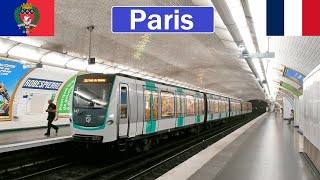 France , Paris metro 2023 [4K]