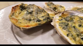 The Absolute BEST Oysters Rockefeller Recipe. hors d'oeuvre or appetizer