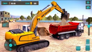 Bridge City Construction Crane Games | 3D for Heavy Crane Truck Driving |#android  |#anshi143
