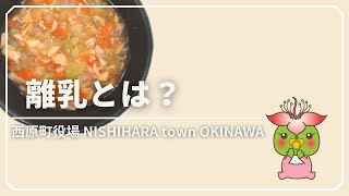 【沖縄県西原町】ベビースクールⅠ離乳とは？