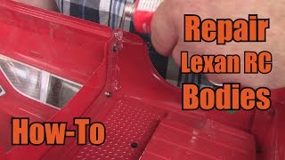 Repair A Lexan RC Body - How-To