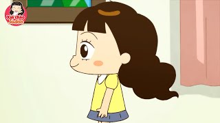 Nhìn mái tóc của cô ấy kìa.  / Xin Chào Jadoo