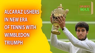 Alcaraz Ushers in New Era of Tennis#wimbledon2023 #carlosalcaraz #novakdjokovic #tennis @sportsmaxch