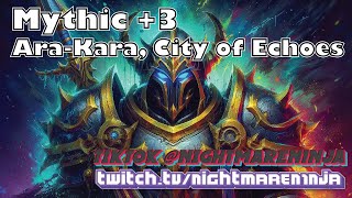 Mythic +3 Ara Kara, City of Echoes Pug Run