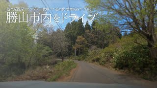 勝山市内をドライブ 池ケ原湿原→ラブリー牧場→道の駅 恐竜渓谷かつやま