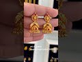 👆only 4 grams gold jhumka designs light weight jhumkas fancy earrings