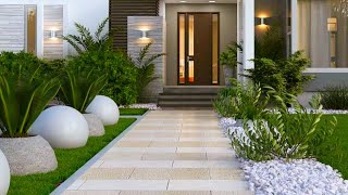200 Front Yard Garden Landscaping Ideas 2024 | Backyard Patio Design | Modern House Exterior Design