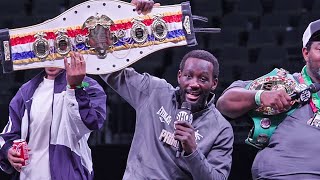 UNDISPUTED TERENCE CRAWFORD • FULL POST FIGHT PRESS CONFERENCE VS ERROL SPENCE JR