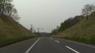 【4倍速】国道38号 　釧路～帯広