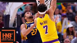 Los Angeles Lakers vs Utah Jazz Full Game Highlights | March 27, 2018-19 NBA Season