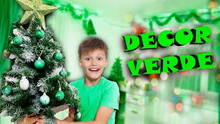 DORMITORUL este COLORAT în VERDE🎄