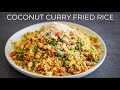 FAST Coconut Curry Fried Rice Recipe!