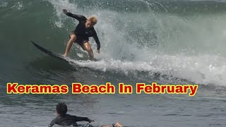 I Found The Best Surfing In Bali! Keramas Beach In February