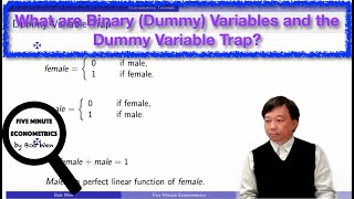 What are Binary (Dummy) Variables and the Dummy Variable Trap? | 【Five Minute Econometrics】Topic 26