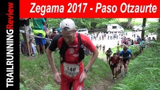 Zegama 2017 - Paso completo de todos los corredores por Otzaurte