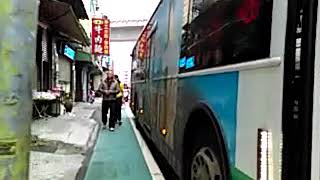 橘26往樹林方向路線公車路程搭乘記錄與載客實況攝影(西元2019年11月03日)光榮街口→樹林後火車站