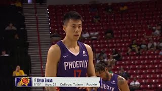 Kevin Zhang NBA Summer League Debut vs LA Lakers | July 8, 2022