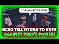 Hydra Will Vote Against Kyle Pred to Remove Sheriffs | Besties | NoPixel GTA RP | NoPixel Clips