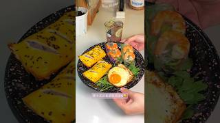 Breakfast Vlog |沉浸式早餐-芋泥吐司派｜清爽越南春卷 #vlog #cooking #早餐 #food #早餐吃什麼 #早餐食譜 #asmr #沉浸式