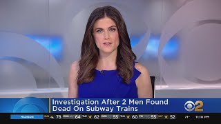 NYPD: 2 Homeless Men Found Dead On Subways