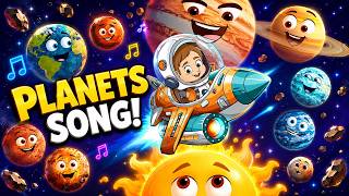 The Planets Song | A Musical Journey through Our Solar System | Learning the planets for kids