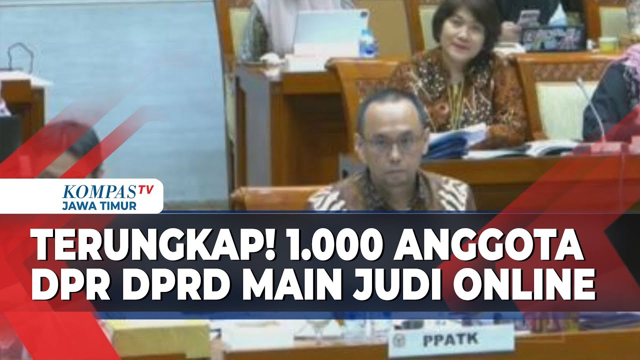 PPATK Ungkap Ada Sekitar 1.000 Anggota DPR DPRD Main Judi Online! - YouTube