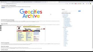 Geocities Archive / Geocities Mirror / Geocities Backup -  Yahoo Geocities History Website