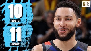 Ben Simmons Puts Up Near Triple-Double in Return From Injury