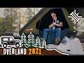 23Zero Kabari Rooftop Tent ⛺️ W/ Pitch Black Interior!   — Overland Expo West 2021