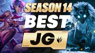 The BEST Junglers For Season 14 With NEW Items! | All Ranks Tier List League of Legends
