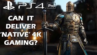 Can The PS4 Pro Deliver 'Native' 4K Gaming?