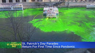 St. Patrick's Day Parades Return For First Time Since Pandemic