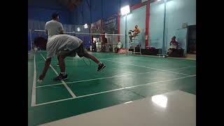 Adi Hartono/Pak Kari vs Nofi Hendra/Ahwiluddin