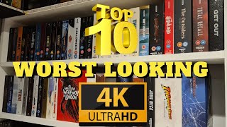Top 10 Worst Looking 4k Ultra HD Bluray Transfers.