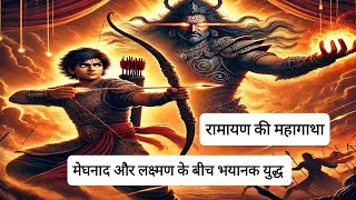 लक्ष्मण और मेघनाद का भयंकर युद्ध 🔥⚡| रामायण की महागाथा | Meghnad And Laxman Yuddh 🔥