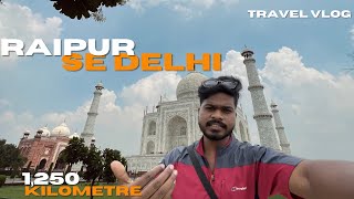 RAIPUR SE DELHI 1,250 KILOMETRES LADAKH TRAVEL VLOG -EP 1